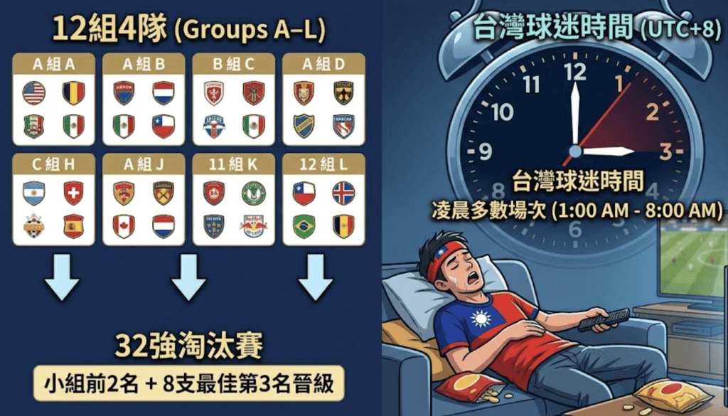 2026世界盃完整攻略:賽程表、分組、賠率與投注平台一次看懂 2 世界盃幾月幾號開打?台灣時間賽程與場館全覽
